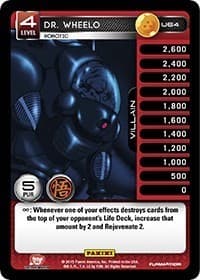 Dr. Wheelo - Robotic - Panini: Movie Collection - Dragon Ball Z TCG card
