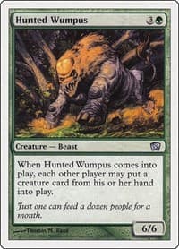 Hunted Wumpus - 8th Edition - Magic: The Gathering card
