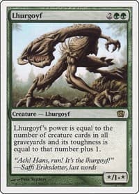 Lhurgoyf - 8th Edition - Magic: The Gathering card