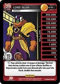 Lord Slug - Renewed - Panini: Movie Collection - Dragon Ball Z TCG card
