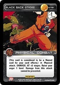 Black Back Strike - Panini: Movie Collection - Dragon Ball Z TCG card