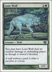 Lone Wolf - 8th Edition - Magic: The Gathering card