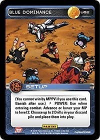Blue Dominance - Panini: Movie Collection - Dragon Ball Z TCG card
