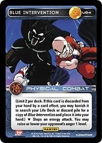 Blue Intervention - Panini: Movie Collection - Dragon Ball Z TCG card