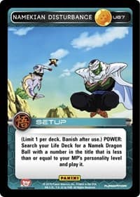 Namekian Disturbance - Panini: Movie Collection - Dragon Ball Z TCG card