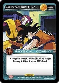 Namekian Gut Punch - Panini: Movie Collection - Dragon Ball Z TCG card