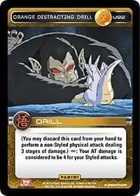 Orange Distracting Drill - Panini: Movie Collection - Dragon Ball Z TCG card