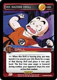 Red Dazing Drill - Panini: Movie Collection - Dragon Ball Z TCG card