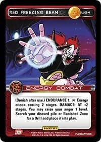 Red Freezing Beam - Panini: Movie Collection - Dragon Ball Z TCG card