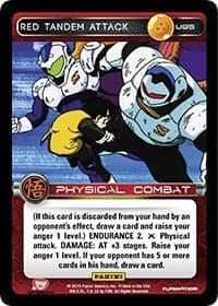 Red Tandem Attack - Panini: Movie Collection - Dragon Ball Z TCG card
