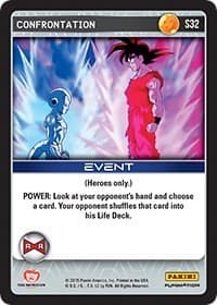 Confrontation - Panini: Evolution - Dragon Ball Z TCG card