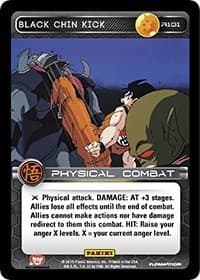 Black Chin Kick - Panini: Movie Collection - Dragon Ball Z TCG card