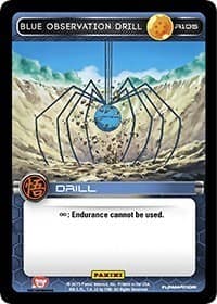 Blue Observation Drill - Panini: Movie Collection - Dragon Ball Z TCG card