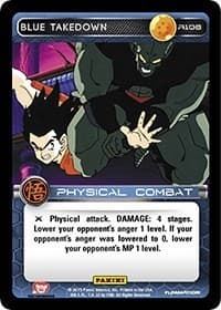 Blue Takedown - Panini: Movie Collection - Dragon Ball Z TCG card