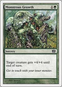Monstrous Growth - 8th Edition - Magic: The Gathering card