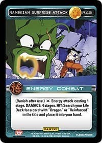 Namekian Surprise Attack - Panini: Movie Collection - Dragon Ball Z TCG card