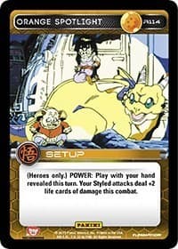 Orange Spotlight - Panini: Movie Collection - Dragon Ball Z TCG card