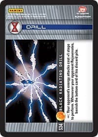Black Radiating Drill - Panini: Evolution - Dragon Ball Z TCG card