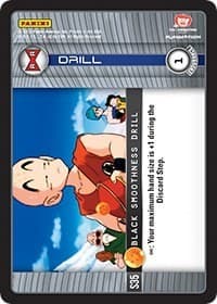 Black Smoothness Drill - Panini: Evolution - Dragon Ball Z TCG card