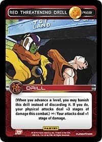 Red Threatening Drill - Panini: Movie Collection - Dragon Ball Z TCG card