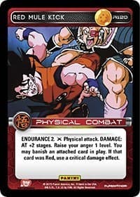 Red Mule Kick - Panini: Movie Collection - Dragon Ball Z TCG card