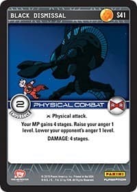 Black Dismissal - Panini: Evolution - Dragon Ball Z TCG card