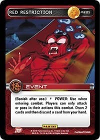 Red Restriction - Panini: Movie Collection - Dragon Ball Z TCG card