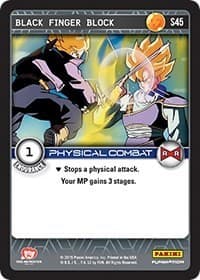 Black Finger Block - Panini: Evolution - Dragon Ball Z TCG card