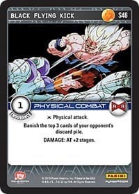 Black Flying Kick - Panini: Evolution - Dragon Ball Z TCG card