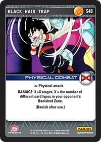 Black Hair Trap - Panini: Evolution - Dragon Ball Z TCG card