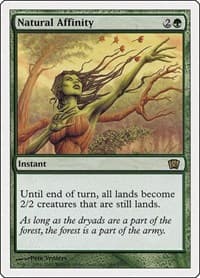 Natural Affinity - 8th Edition - Magic: The Gathering card
