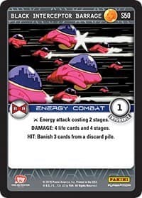 Black Interceptor Barrage - Panini: Evolution - Dragon Ball Z TCG card