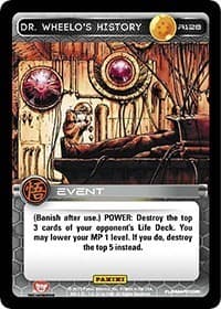 Dr. Wheelo's History - Panini: Movie Collection - Dragon Ball Z TCG card