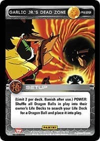 Garlic Jr.'s Dead Zone - Panini: Movie Collection - Dragon Ball Z TCG card
