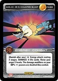 Garlic Jr.'s Counter Blast - Panini: Movie Collection - Dragon Ball Z TCG card