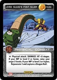 Lord Slug's Fist Slam - Panini: Movie Collection - Dragon Ball Z TCG card