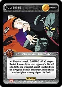 Pulverize - Panini: Movie Collection - Dragon Ball Z TCG card