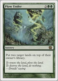 Plow Under - 8th Edition - Magic: The Gathering card
