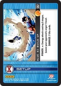 Blue Ki Build Up - Panini: Evolution - Dragon Ball Z TCG card