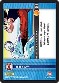 Blue Stretch Kick - Panini: Evolution - Dragon Ball Z TCG card