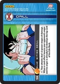 Blue Biting Drill - Panini: Evolution - Dragon Ball Z TCG card
