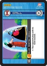 Blue Mental Drill - Panini: Evolution - Dragon Ball Z TCG card