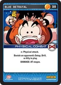 Blue Betrayal - Panini: Evolution - Dragon Ball Z TCG card