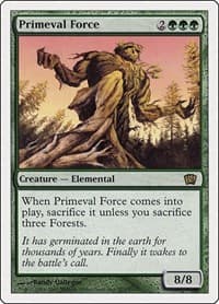 Primeval Force - 8th Edition - Magic: The Gathering card