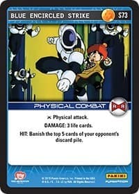 Blue Encircled Strike - Panini: Evolution - Dragon Ball Z TCG card