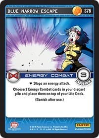 Blue Narrow Escape - Panini: Evolution - Dragon Ball Z TCG card