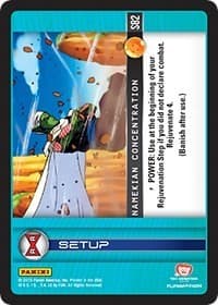 Namekian Concentration - Panini: Evolution - Dragon Ball Z TCG card