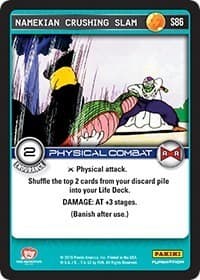 Namekian Crushing Slam - Panini: Evolution - Dragon Ball Z TCG card