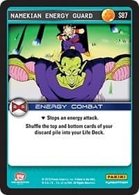 Namekian Energy Guard - Panini: Evolution - Dragon Ball Z TCG card