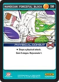 Namekian Forceful Block - Panini: Evolution - Dragon Ball Z TCG card